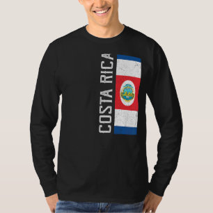 Costa Rica Heritage Pride Country Support Ticos Fl T-Shirt