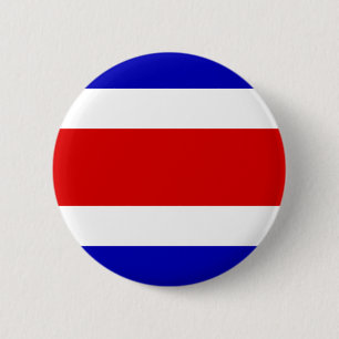 Costa Rica High quality Flag 6 Cm Round Badge