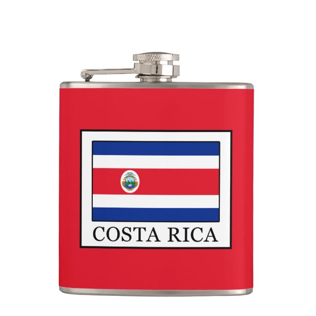 Costa Rica Hip Flask (Front)