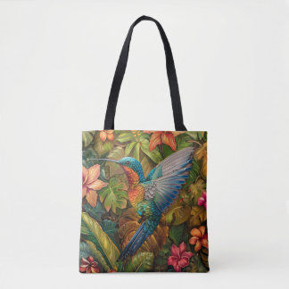 Costa Rica Hummingbird Tote Bag