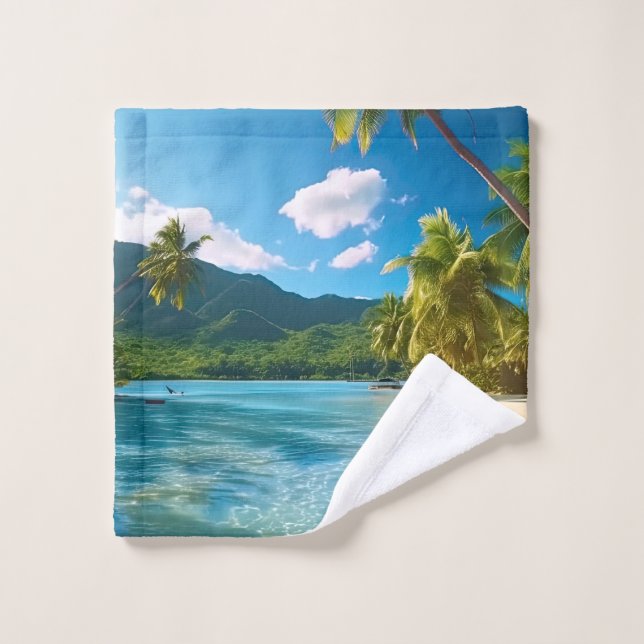 Costa Rica Island Paradise  Wash Cloth (Wash Cloth)