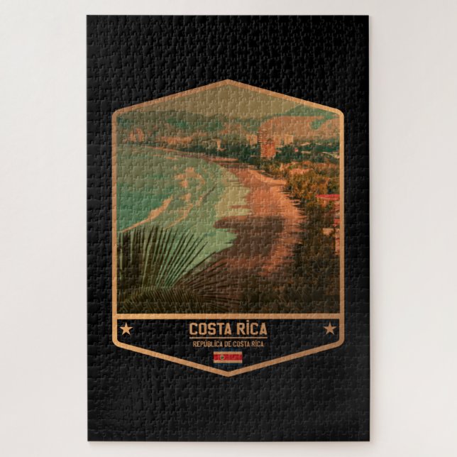 Costa Rica Jigsaw Puzzle (Vertical)