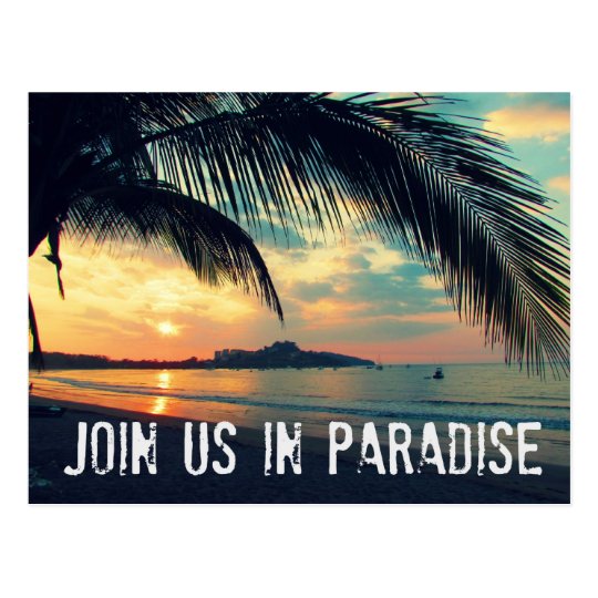 Costa Rica Join Us Postcard