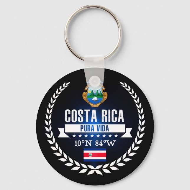 Costa Rica Key Ring (Front)