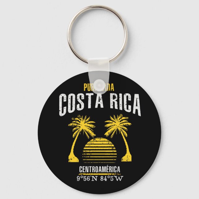 Costa Rica Key Ring (Front)