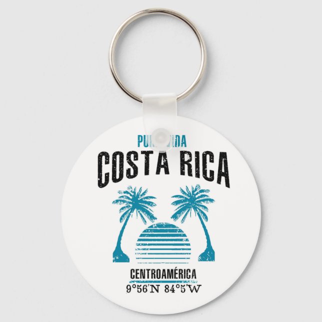 Costa Rica Key Ring (Front)