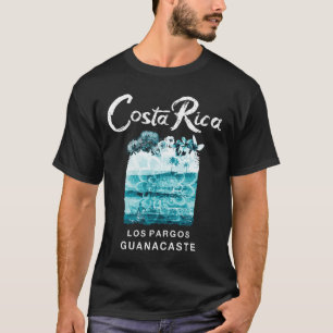 Costa Rica Los Pargos Surfing Vintage  T-Shirt