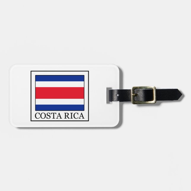 Costa Rica Luggage Tag (Front Horizontal)