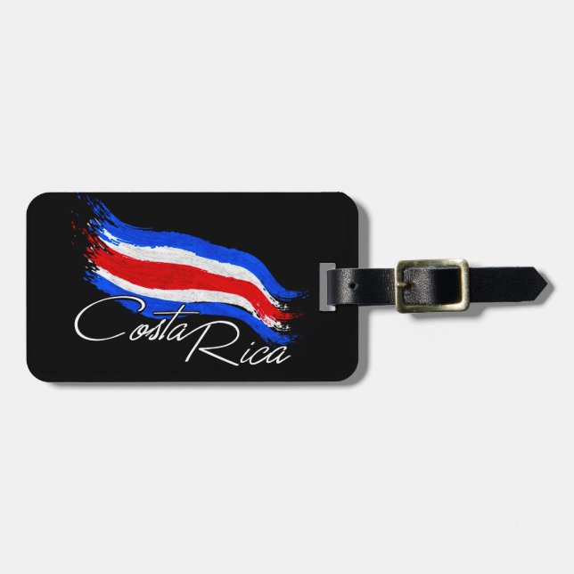 Costa Rica Luggage Tag (Front Horizontal)