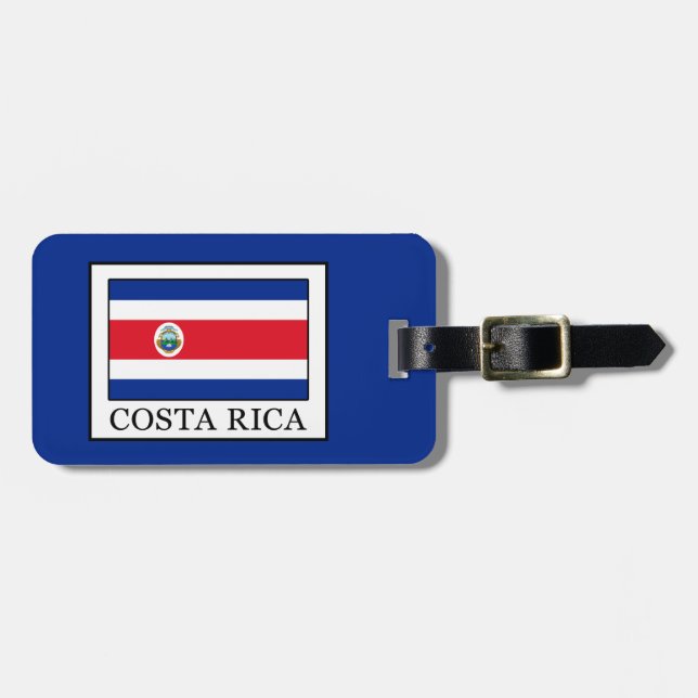 Costa Rica Luggage Tag (Front Horizontal)