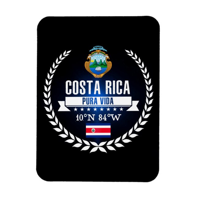 Costa Rica Magnet (Vertical)