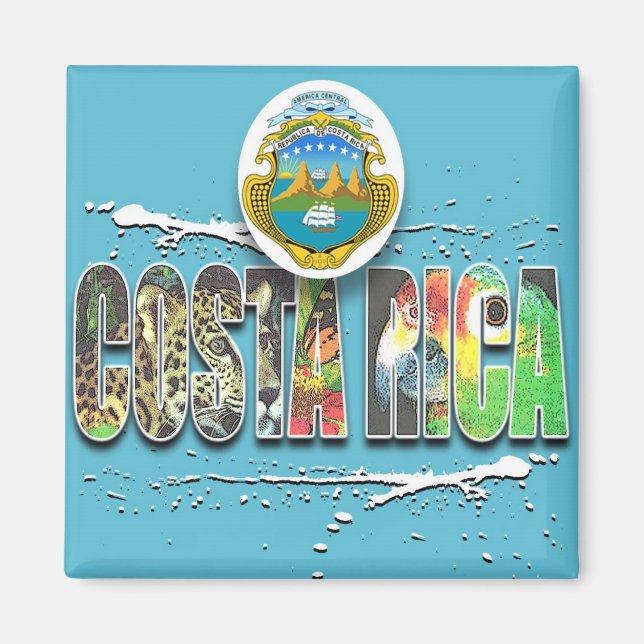 costa rica magnet (Front)