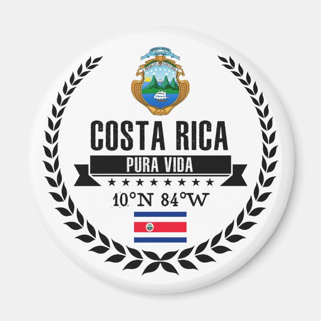 Costa Rica Magnet (Front)