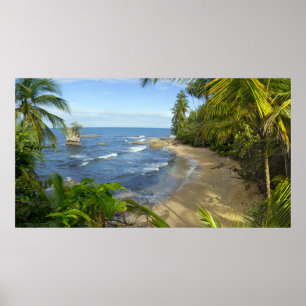 Costa Rica, Manzanillo Wildlife Refuge Poster