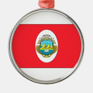 Costa Rica Metal Ornament