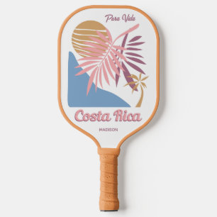 Costa Rica Motto Pura Vida Pickleball Paddle
