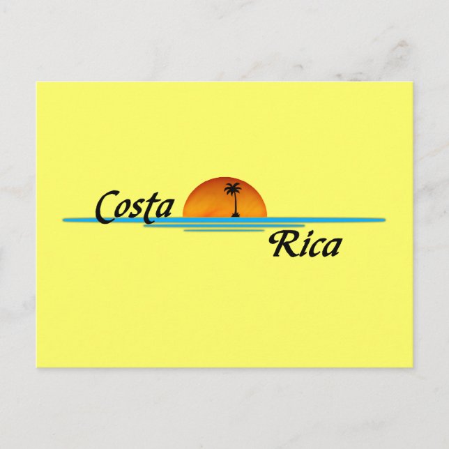 Costa Rica Postcard (Front)