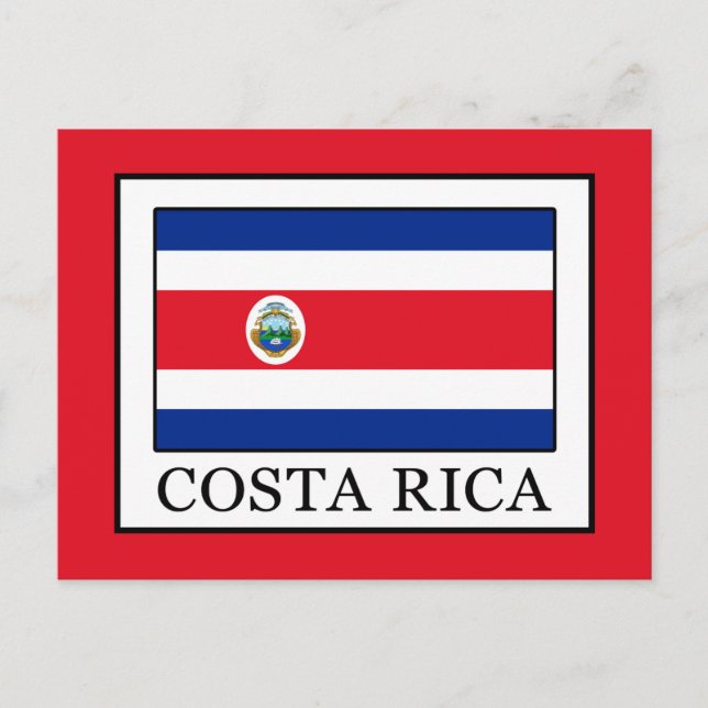 Costa Rica Postcard (Front)