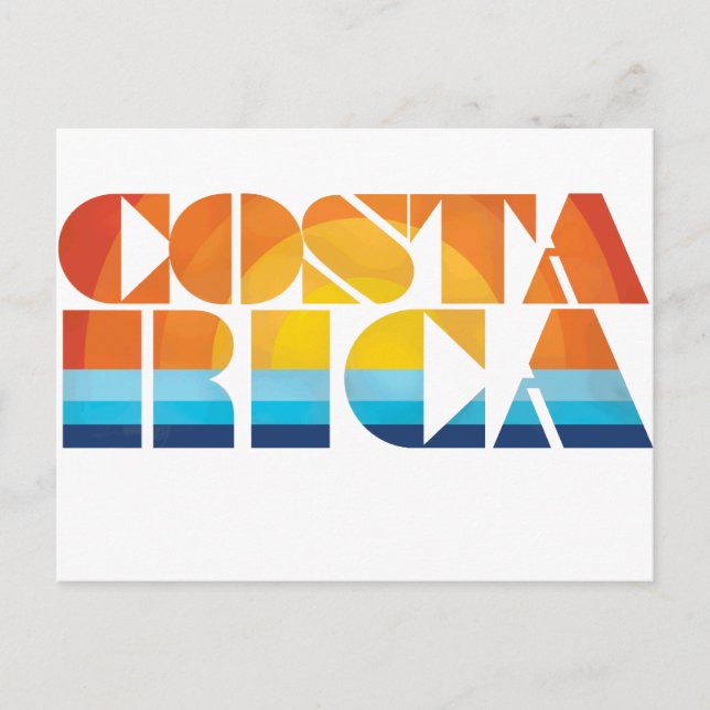 Costa Rica Postcard (Front)