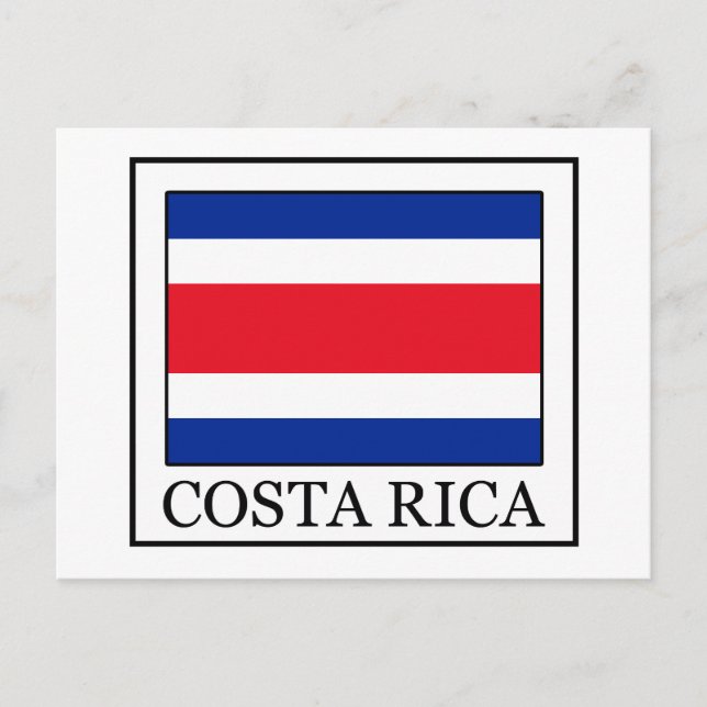 Costa Rica Postcard (Front)