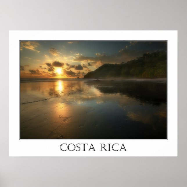 Costa Rica Poster (Front)