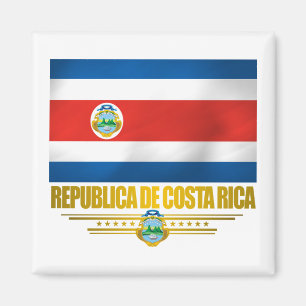 "Costa Rica Pride" Gift Ideas Magnet