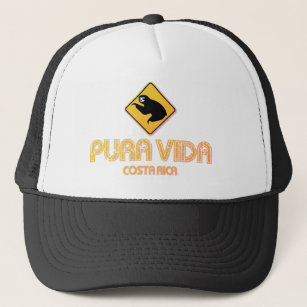 Pura Vida Costa Rica Shirt, Sloth Tshirt, Sleepy' Baseball Cap