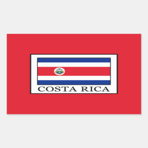 Costa Rica Rectangular Sticker