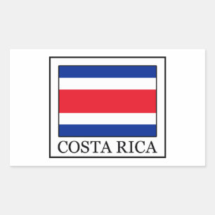 Costa Rica Rectangular Sticker