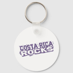 Costa Rica Rocks Key Ring