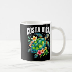 Costa Rica Sea Turtle Trocal Beach Family Summer Coffee Mug