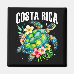 Costa Rica Sea Turtle Trocal Beach Family Summer Magnet