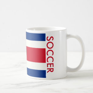 COSTA RICA SOCCER COFFEE MUG