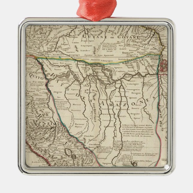 Costa Rica, South America Metal Ornament (Front)