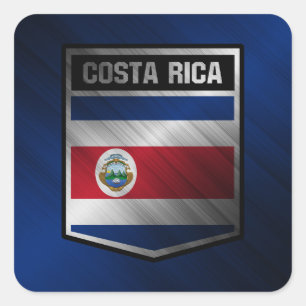 Costa Rica Square Sticker