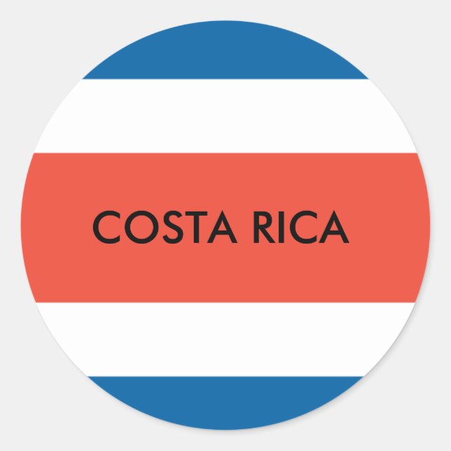 Costa Rica Sticker (Front)
