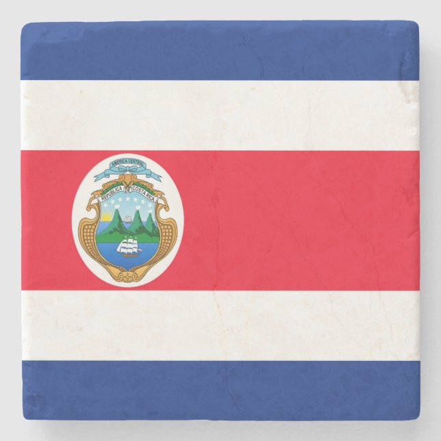 Costa Rica Stone Coaster (Front)