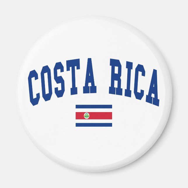 Costa Rica Style Magnet (Front)