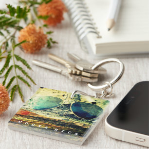 Costa Rica Sunglasses Pura Vida Key Ring