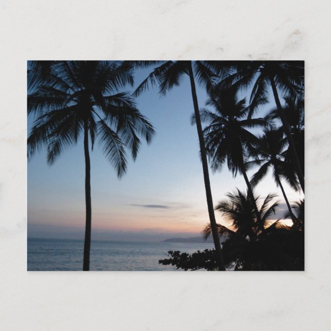 Costa Rica Sunrise Postcard (Front)