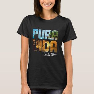 Costa Rica Surf Souvenir Vintage Costa Rican Beach T-Shirt