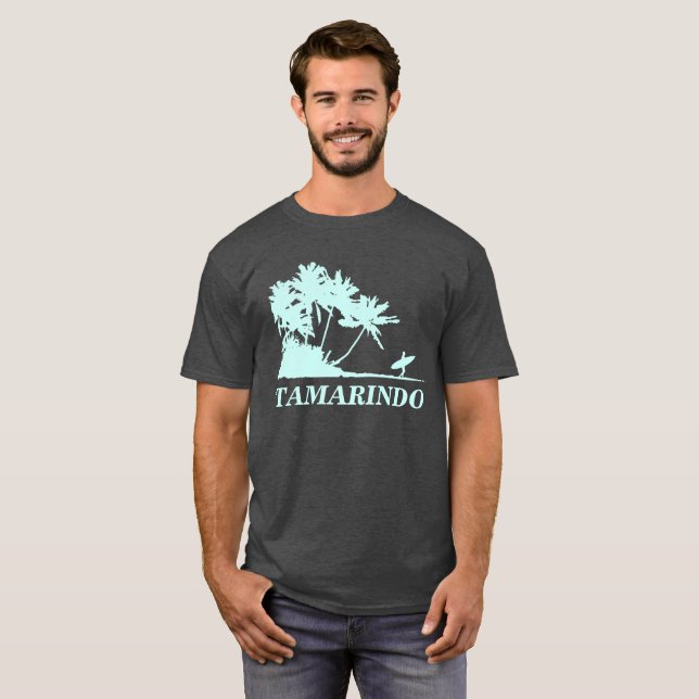 Costa Rica Tamarindo Surfing Beach Souvenir T-Shirt (Front Full)