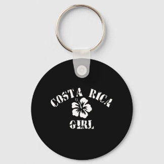 Costa Rica Tattoo Style Key Ring