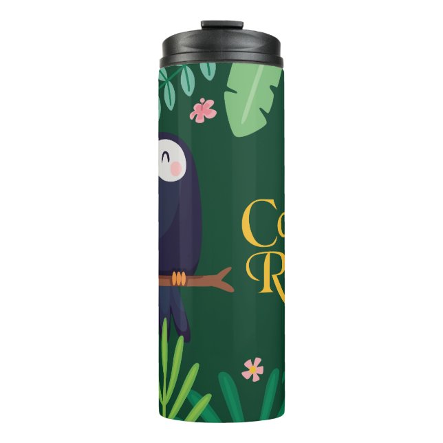 Costa Rica Toucan Thermal Tumbler (Front)