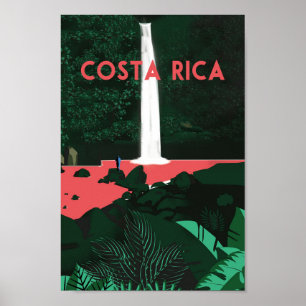 Costa Rica   Travel Poster    Costa Rica,Costa 