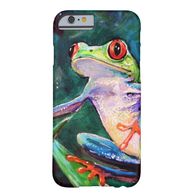 Costa Rica Tree Frog Case-Mate iPhone Case (Back)