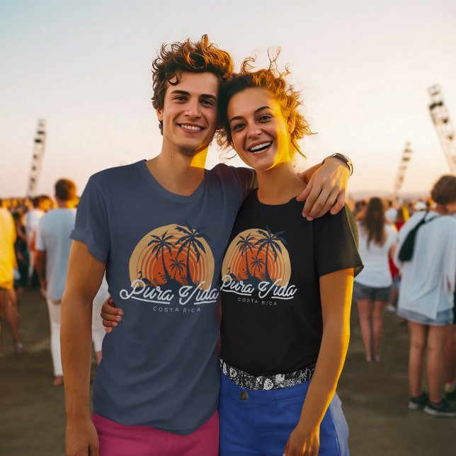 Costa Rica Tropical Pura Vida Souvenir T-Shirt (Costa Rica Tropical Pura Vida Souvenir T-Shirt)