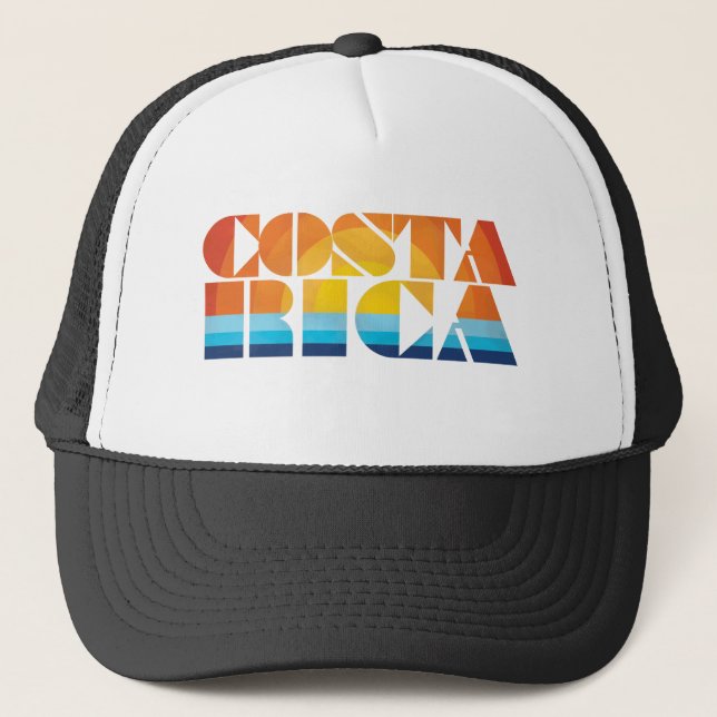 Costa Rica Trucker Hat (Front)