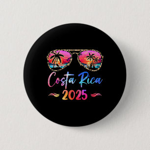 Costa Rica Vacation 2025 Matching Group Family Sum 6 Cm Round Badge