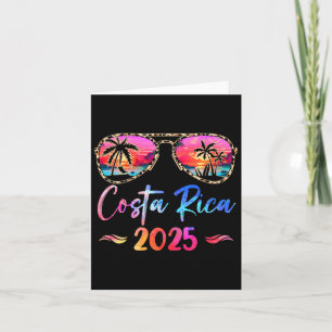 Costa Rica Vacation 2025 Matching Group Family Sum Card